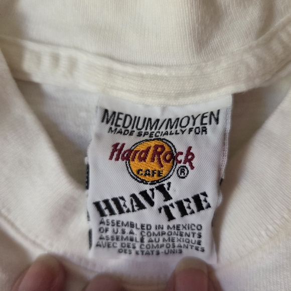 Hard Rock Cafe White T-Shirt - Picture 4 of 4